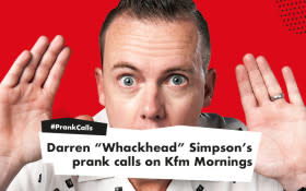 Darren “Whackhead” Simpson’s Prank on Kfm Mornings