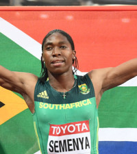 Caster Semenya breaks Commonwealth Games 1,500m record to win gold