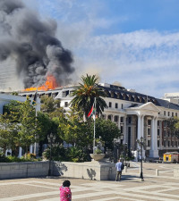 CYRIL RAMAPHOSA: Parly fire showed how strongly citizens feel about democracy