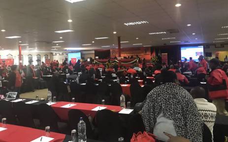 Cosatu delegates at the central committee meeting at the Saint George's Hotel in Pretoria. Picture: Clement Manyathela/EWN.