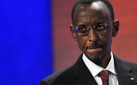 Rwandan President, Paul Kagame. Picture: AFP.