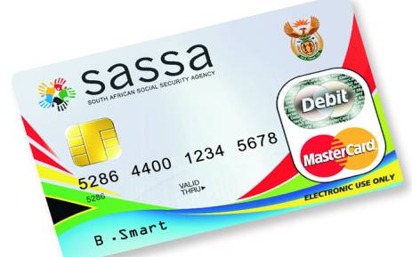 FILE: Sassa card. Picture: @OfficialSASSA.