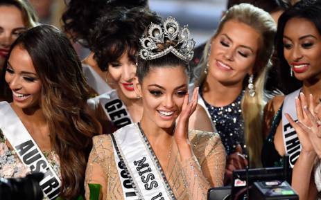 Miss South Africa Demi-Leigh Nel-Peters has been crowned Miss Universe 2017. Picture: AFP