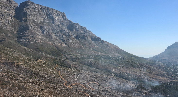 [PHOTOS] Jaw-dropping aerial views of Table Mountain and UCT fire damage