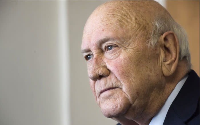 Presiden terakhir Apartheid FW de Klerk telah meninggal pada usia 85 tahun