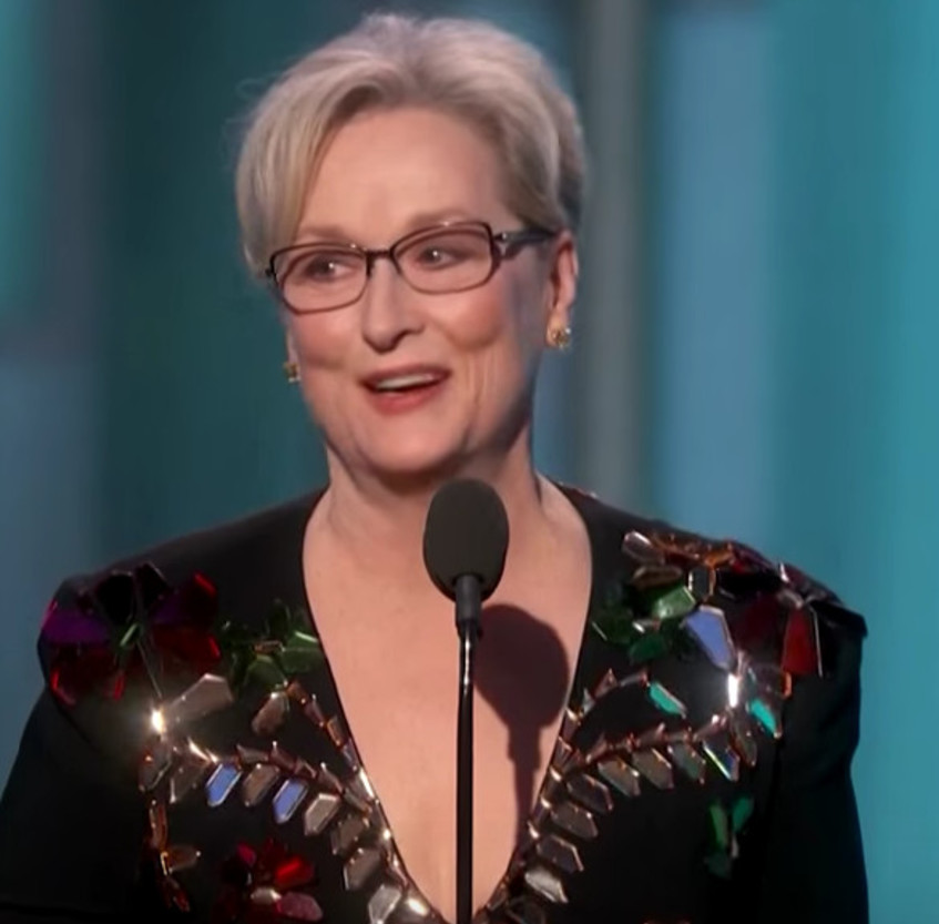 Meryl Streep's Golden Globe acceptance speech is everything!