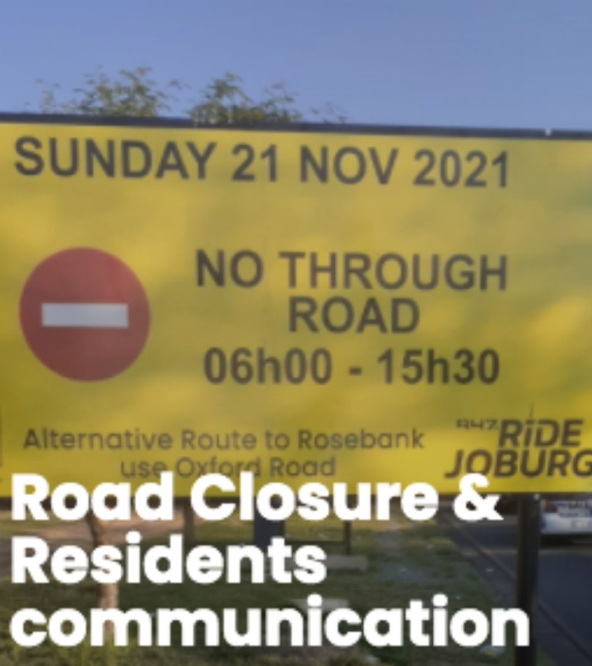 947 Ride Joburg is shutting down the streets on 21 November!