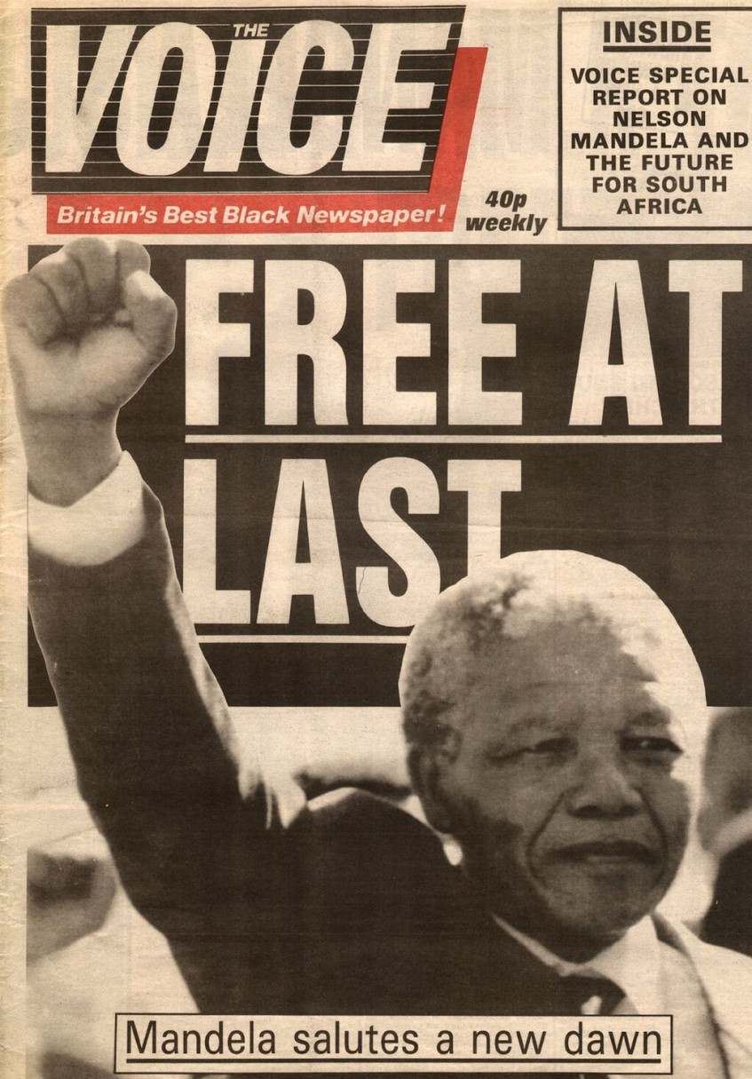 Nelson Mandela Released From Prison [11 02 1990]
