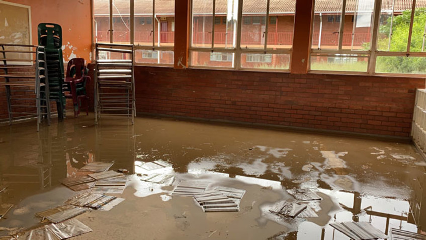 Flood damage forces Ladysmith school to close on first day back