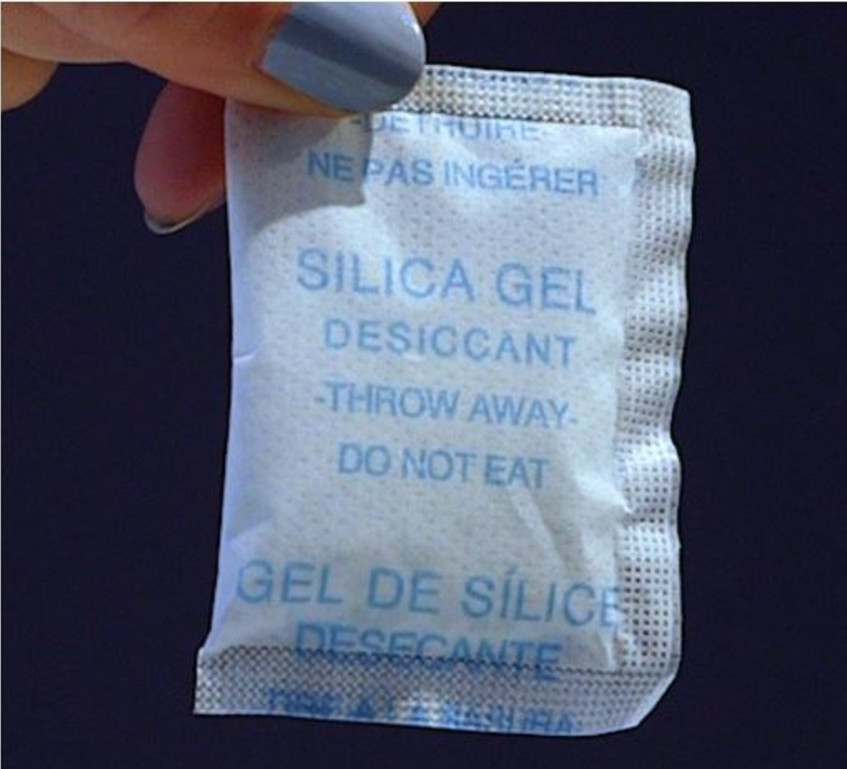 [WATCH] Unexpected uses of silicon dioxide sachets