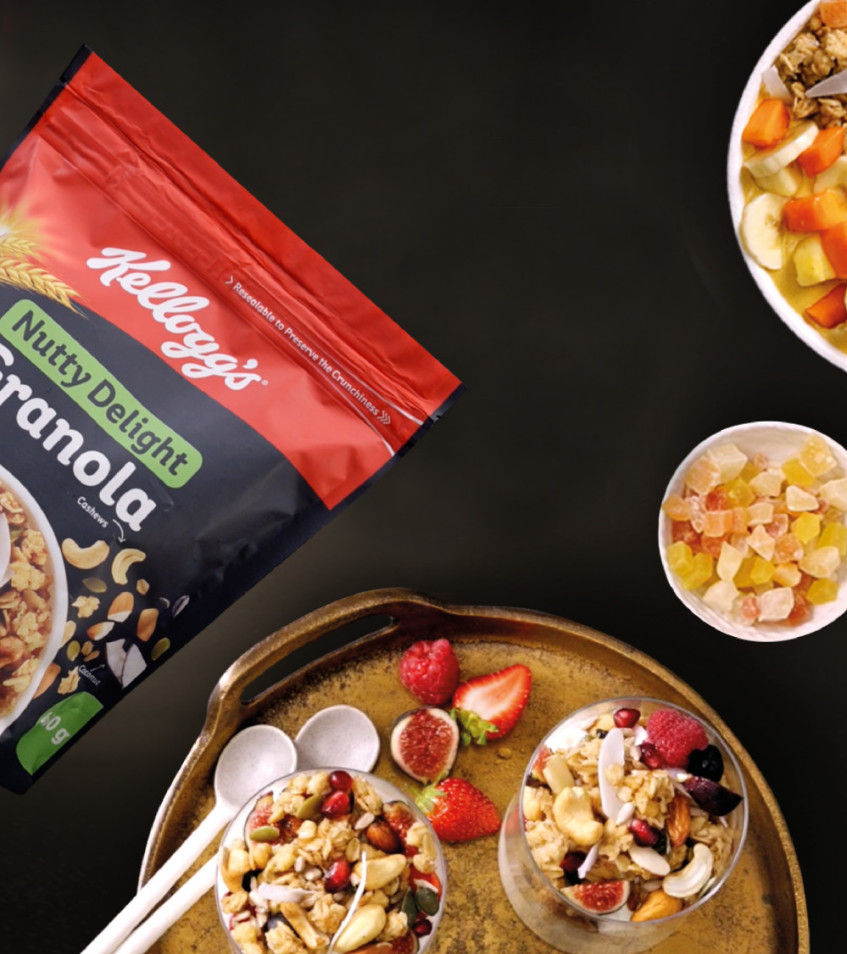 You asked and they listened... Kellogg’s introduces two new Granola flavours!