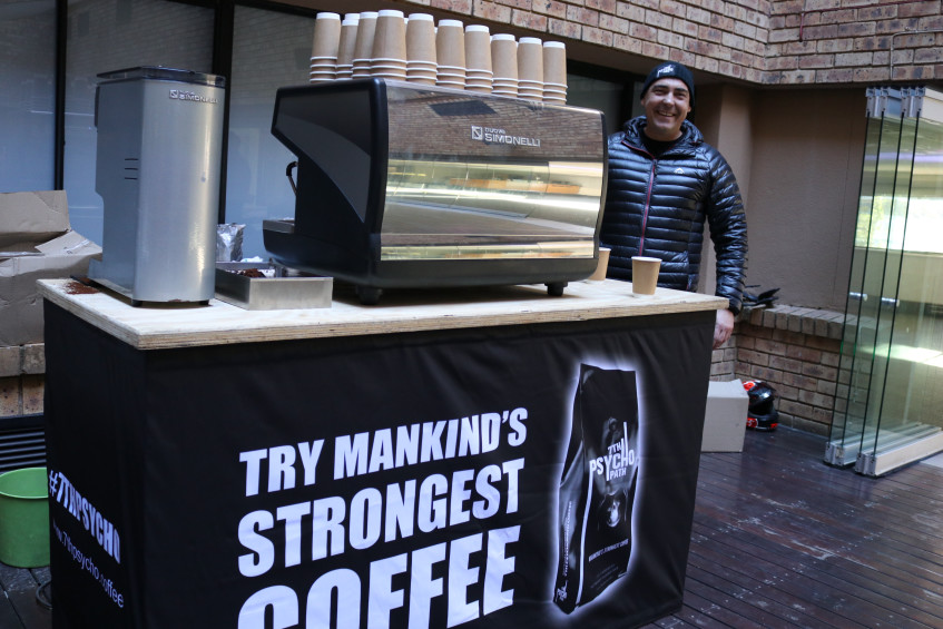 World's strongest coffee 7th PsychoPath will be at Coffee and Chocolate Expo 