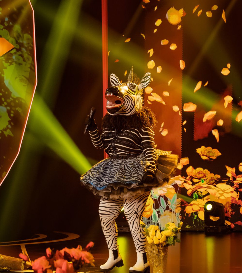 List 96+ Pictures who is the zebra on the masked singer Stunning