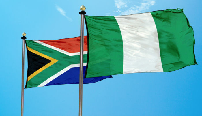 Image result for nigeria and south african flag