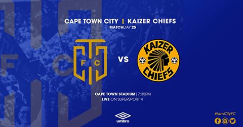 Kaizer Chiefs vs Cape Town City FC: Live Score, Stream and H2H