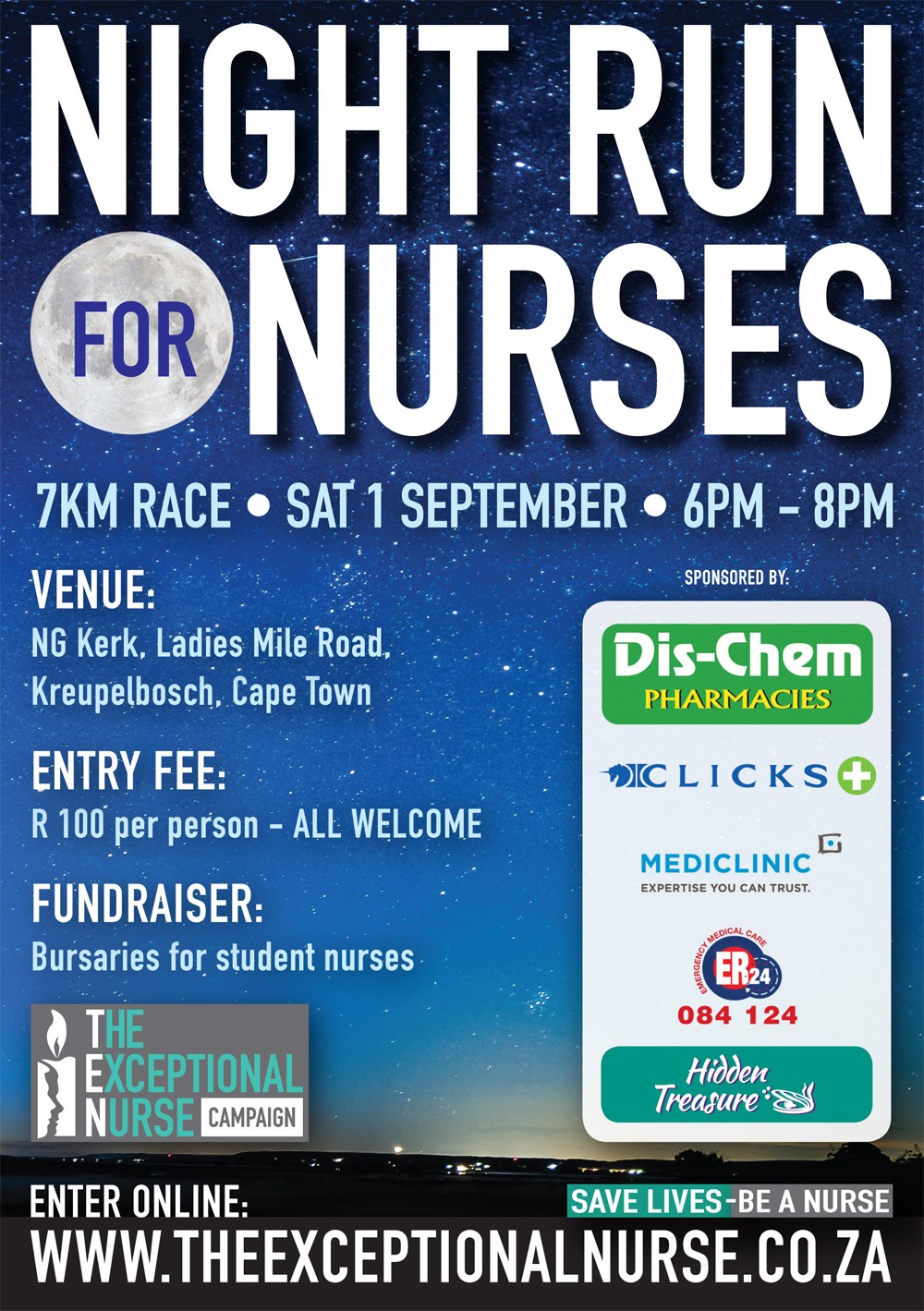 THE EXCEPTIONAL NURSE NIGHT RUN FOR NURSES