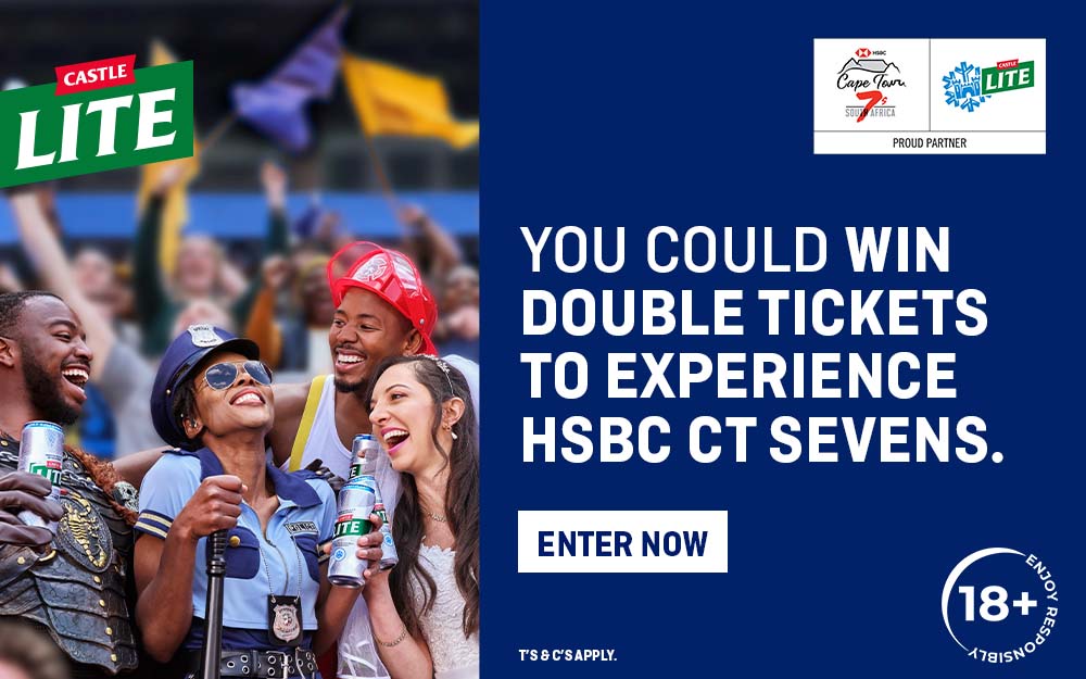 WIN TICKETS TO THE HSBC CAPE TOWN SEVENS WITH Castle Lite and Kfm 94.5
