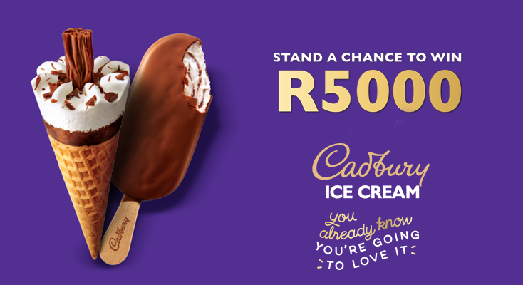 Win R5 000 with Cadbury Ice Cream and Kfm 94.5