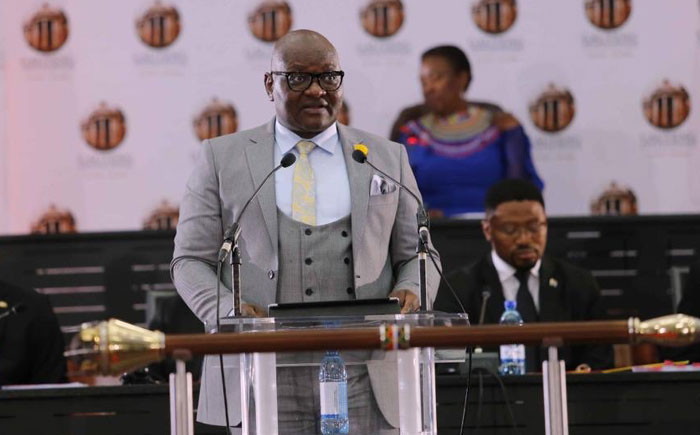 FILE: Gauteng Premier David Makhura during his State of the Province Address on 18 February 2019. Picture: @GautengProvince/Twitter