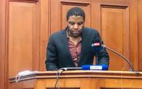 Zandile Mafe, the man accused of setting fire to Parliament, gives testimony during the inquiry into his fitness to stand trial at the Western Cape High Court on 3 November 2023. Picture: Ntuthuzelo Nene/Eyewitness News