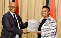 FILE: The secretary of the state capture commission Professor Itumeleng Mosala presented the report to the director-general in the Presidency Phindile Baleni on 1 February 2022. Picture: GCIS.