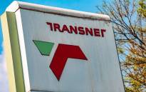 A Transnet logo. Picture: Rejoice Ndlovu/Eyewitness News.