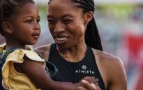 Allyson Felix makes her fifth Olympic team and her first as a mom. Picture: @CitiusMag/Twitter