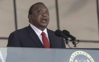 FILE: Kenya's President Uhuru Kenyatta gives an address when he attended commemorations of Kenya's Madaraka (self-rule) Day at the Uhuru Gardens in Nairobi on 1 June 2022. Picture: Tony KARUMBA/AFP