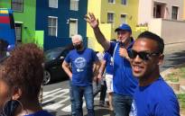 The DA's mayoral candidate Geordin Hill-Lewis and provincial Premier Alan Winde took their campaign to the colourful streets of Bo-Kaap on 26 October 2021. Picture: Kevin Brandt/Eyewitness News