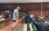 Muzikawukhulelwa Sibiya was in the Tembisa Magistrates Court on 1 December 2023 on drug dealing and illegal possession of ammunition charges. Picture: Kgomotso Modise/Eyewitness News