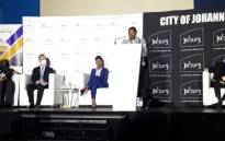 Acting CEO City Power Tshifularo Mashava addresses the Johannesburg Energy Indaba at the Sandton Convention Centre on 23 May 2022. Picture: @CityofJoburgZA/Twitter