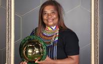 South Africa's Desiree Ellis was crowned as the CAF Women's Coach of the Year at the CAF Awards in Rabat. Morocco on 21 July 2022. Picture: @CAF_Online/Twitter