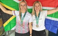 Deidré Laurens and her doubles partner Amy Ackerman are currently dominating Africa’s badminton scene as a team. Picture: deidrel95/ Instagram.

