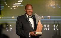 Dr. Kaizer Motaung during his induction into the South African Hall of Fame on 9 November 2023. Picture: Jacques Nelles/Eyewitness News