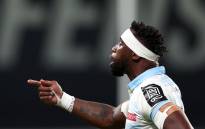 Racing 92's South African flanker Siya Kolisi reacts during the French Top 14 rugby union match between Racing 92 and La Rochelle at the Paris La Defense Arena in Nanterre, north-west of Paris on 26 November 2023. Picture: AFP