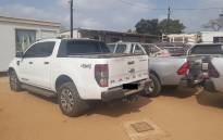 Stolen vehicles seized at the SA-Mozambique border. Picture: SAPS.