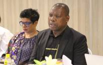Digital Vibes boss Tahera Mather (L) and former Health Minister Zweli Mkhize. Picture: Tahera Mather/Facebook.