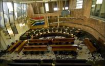 A view from the gallery of the Constitutional Court. Picture: SA History