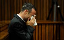Oscar Pistorius during his murder trial at the High Court in Pretoria on 18 March 2014. Picture: Pool.