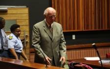 FILE: Former tennis champion Bob Hewitt outside court after being sentenced to an effective six years in jail for rape and indecent assault. Picture: Kgothatso Mogale/EWN.