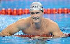 South African Olympic Swimmer Cameron van der Burgh. Picture: AFP.