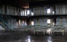 A communal cafeteria at the Kutama-Sinthumule Correctional Centre in Limpopo. Picture: Abigail Javier/Eyewitness News