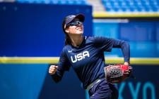 USA's national softball player Janie Reed. Tokyo Olympics sees the return of softball. Picture: @USASoftball/Twitter.