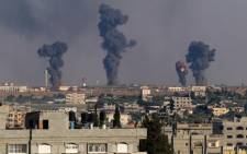 FILE: Security forces bombarded dozens of targets in the Gaza Strip on Tuesday. Picture: AFP.