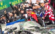 The Wayne Taylor Racing celebrate victory at the 24 Hours of Daytona on 27 January 2019. Picture: @alo_oficial/Twitter