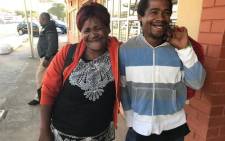 Jane Daniels is reunited with her son Denzil, who went missing from their Delft home in Cape Town in 2013 and was found in eSwatini in June 2019. Picture: Lauren Isaacs/EWN