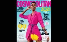 FILE: The May 2020 issue of 'Cosmopolitan' magazine. Picture: @CosmopolitanSA/Twitter.