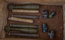 FILE: Weapons seized by MINUSCA during a military operation in Bria. Picture: United Nations Photo.