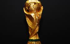 The Soccer World Cup trophy 