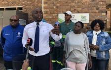 DA Gauteng premier candidate Solly Msimanga announced what he called a bold plan to ensure fair access to jobs in Gauteng on 25 April 2019. Picture: @SollyMsimanga/Twitter
